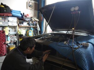 夏前のエアコン点検中！？