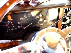 当時物！Shift Knob と Tilt Knob を取り付けました。