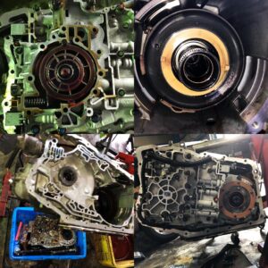 オートマのオーバーホールの作業